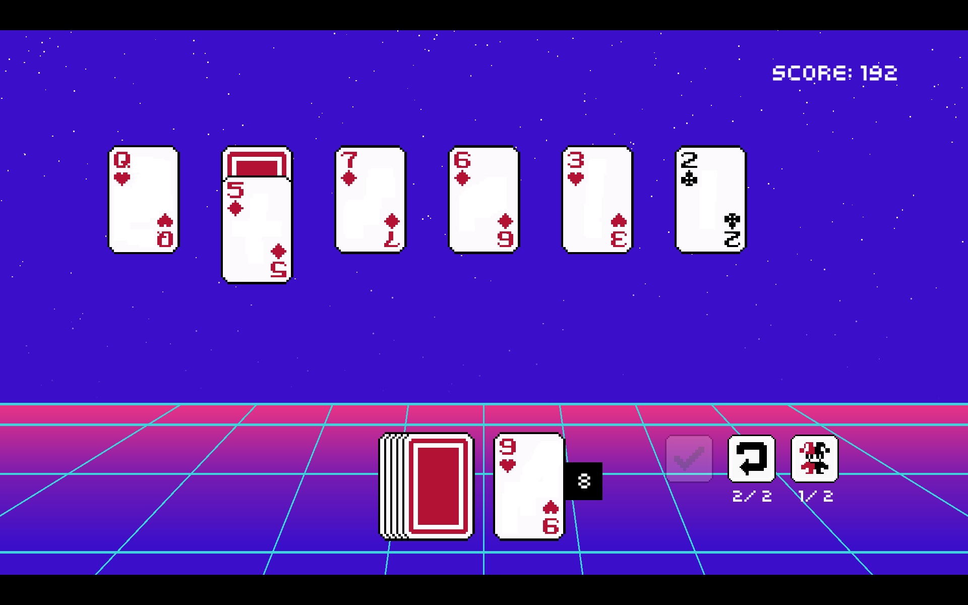 Screenshot of Classic TriPeaks Solitaire